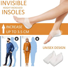 SILICON HEIGHT INCREASE SOLE PADS - (PAIR)