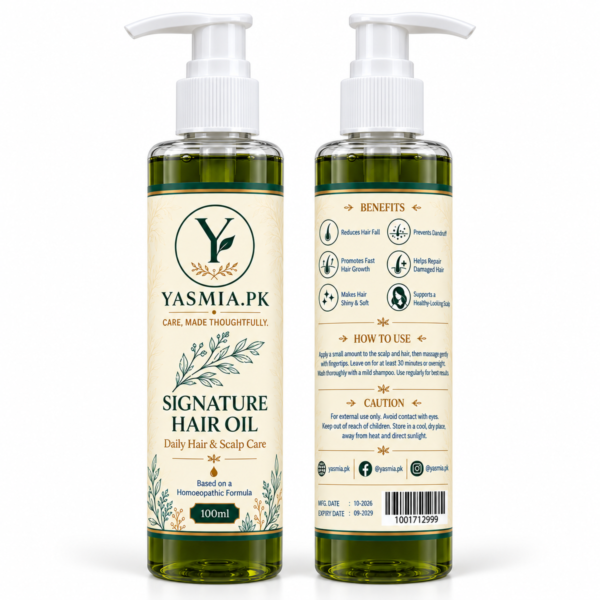 Yasmia Signature Hair & Scalp Oil