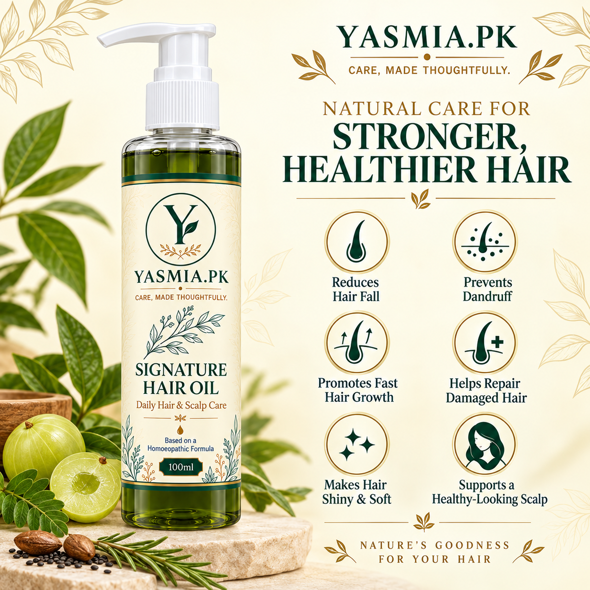 Yasmia Signature Hair & Scalp Oil