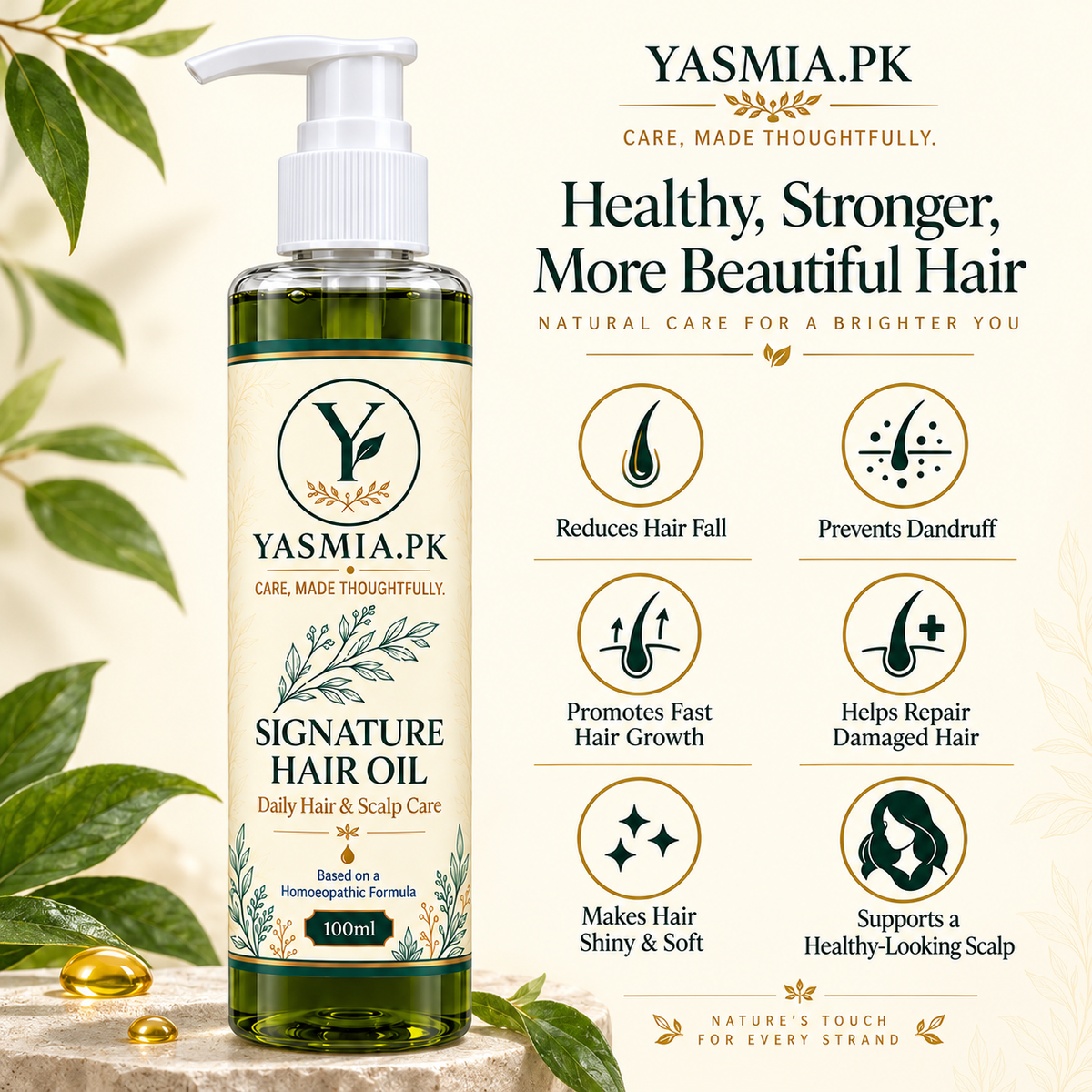 Yasmia Signature Hair & Scalp Oil